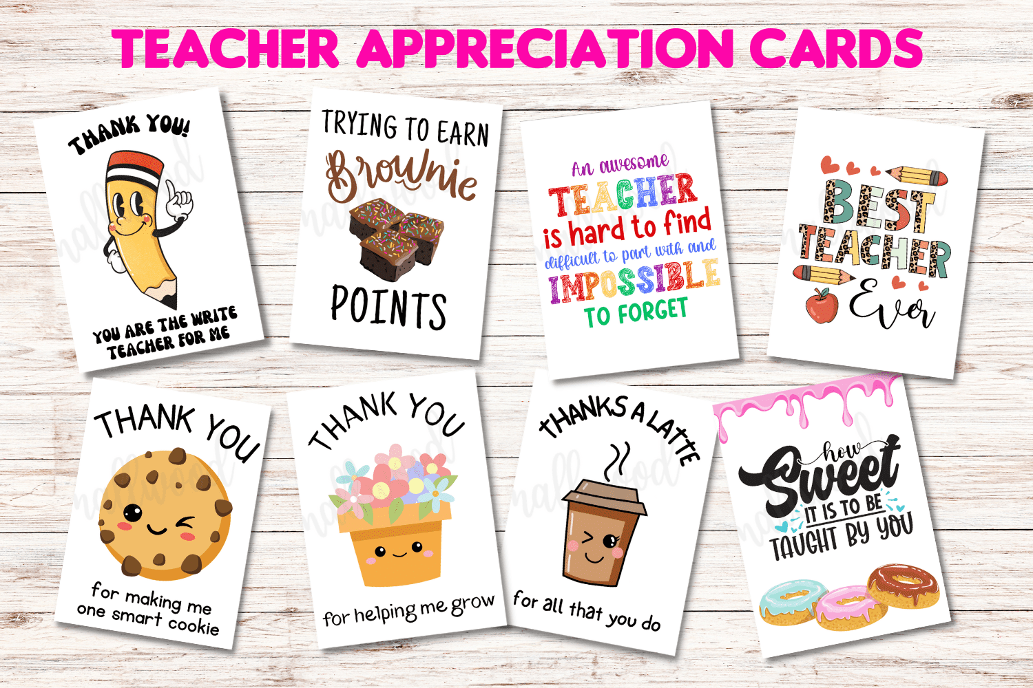 Printable Card For Teacher Appreciation Day