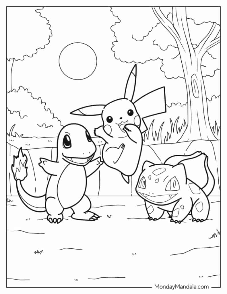 Pokemon Coloring Pages To Print