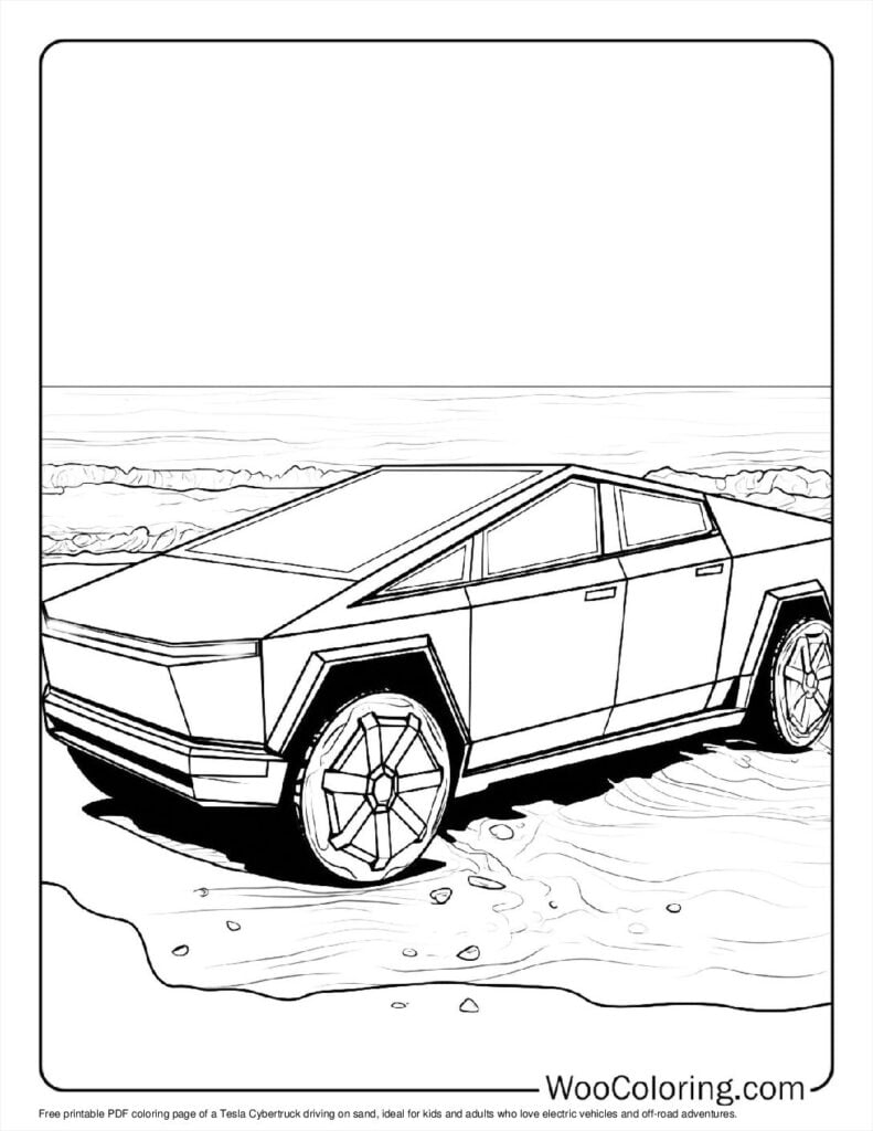 automobile coloring pages printable