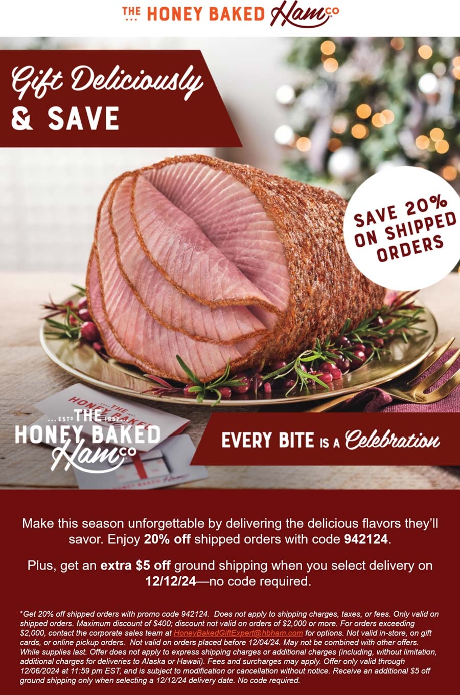printable honey baked ham coupons 2024