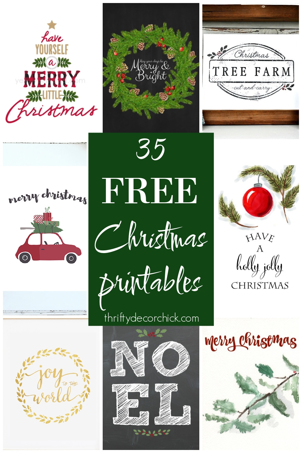 christmas images free printable