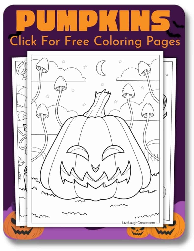halloween color pages free printable