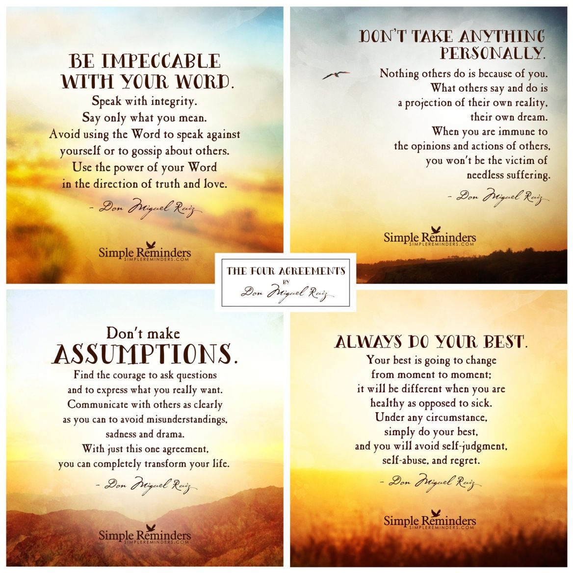 8 Four Agreement Ideas The Four Agreements Don Miguel Ruiz Four Agreements Quotes