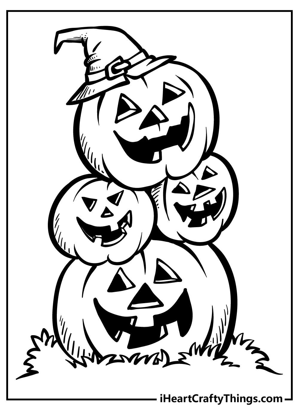 Free Printable Halloween Coloring Book