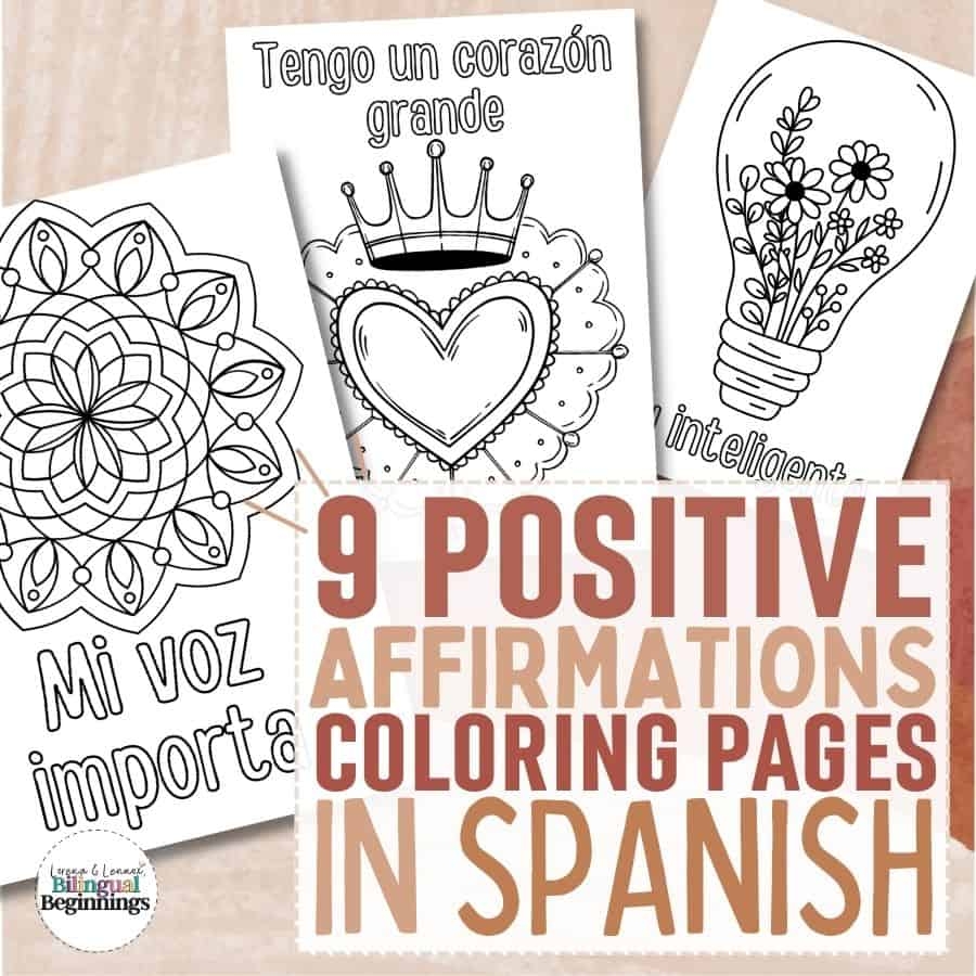 free printable spanish motivational coloring pages
