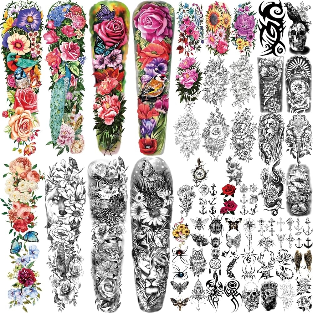 printable sleeve tattoos for men