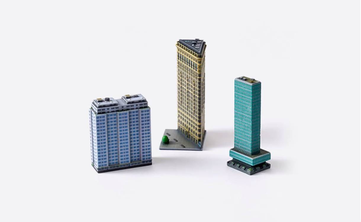 printable model buildings micro