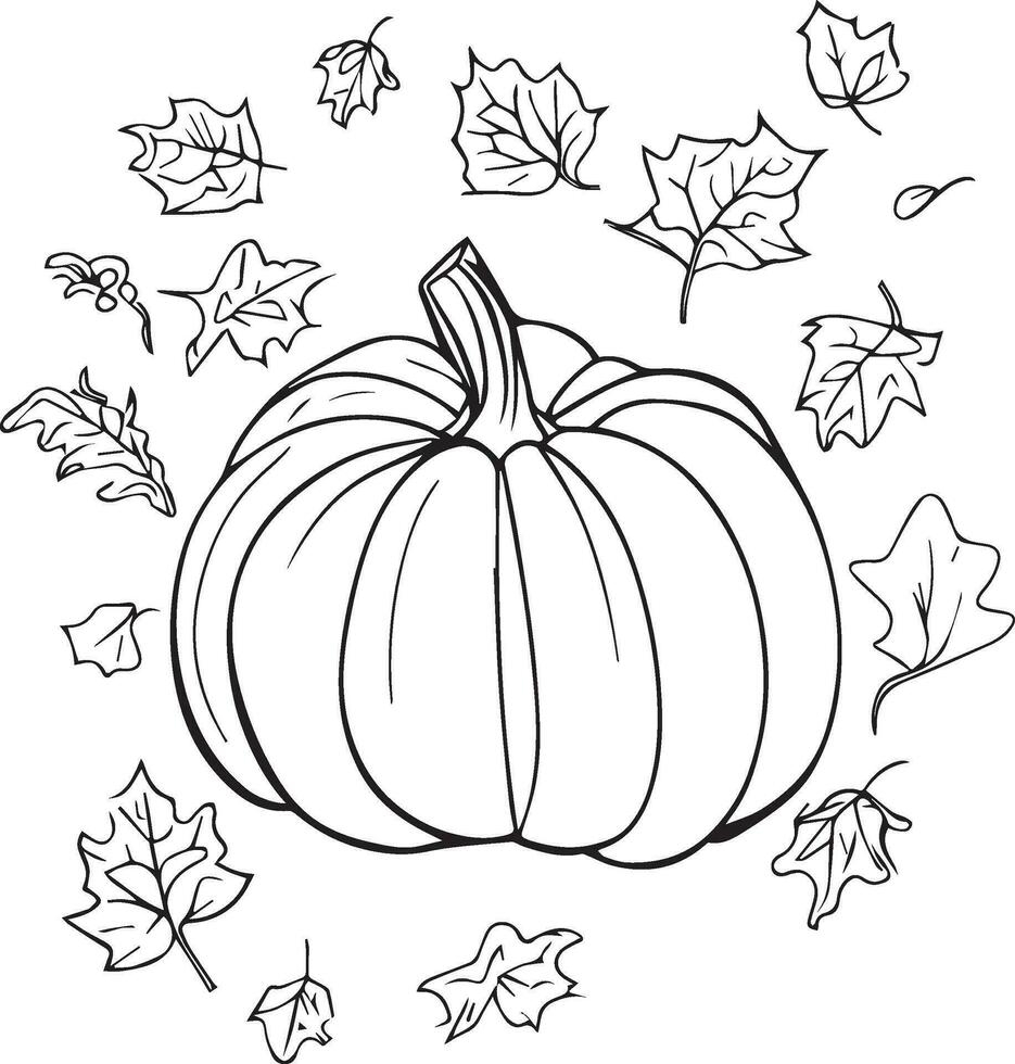 fall coloring printable pages