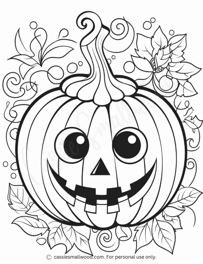Free Coloring Pages For Halloween Printable