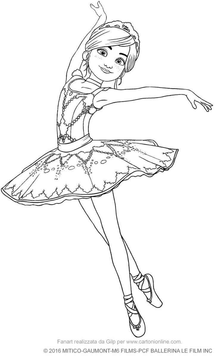 Ballerina Coloring Pages For Adults