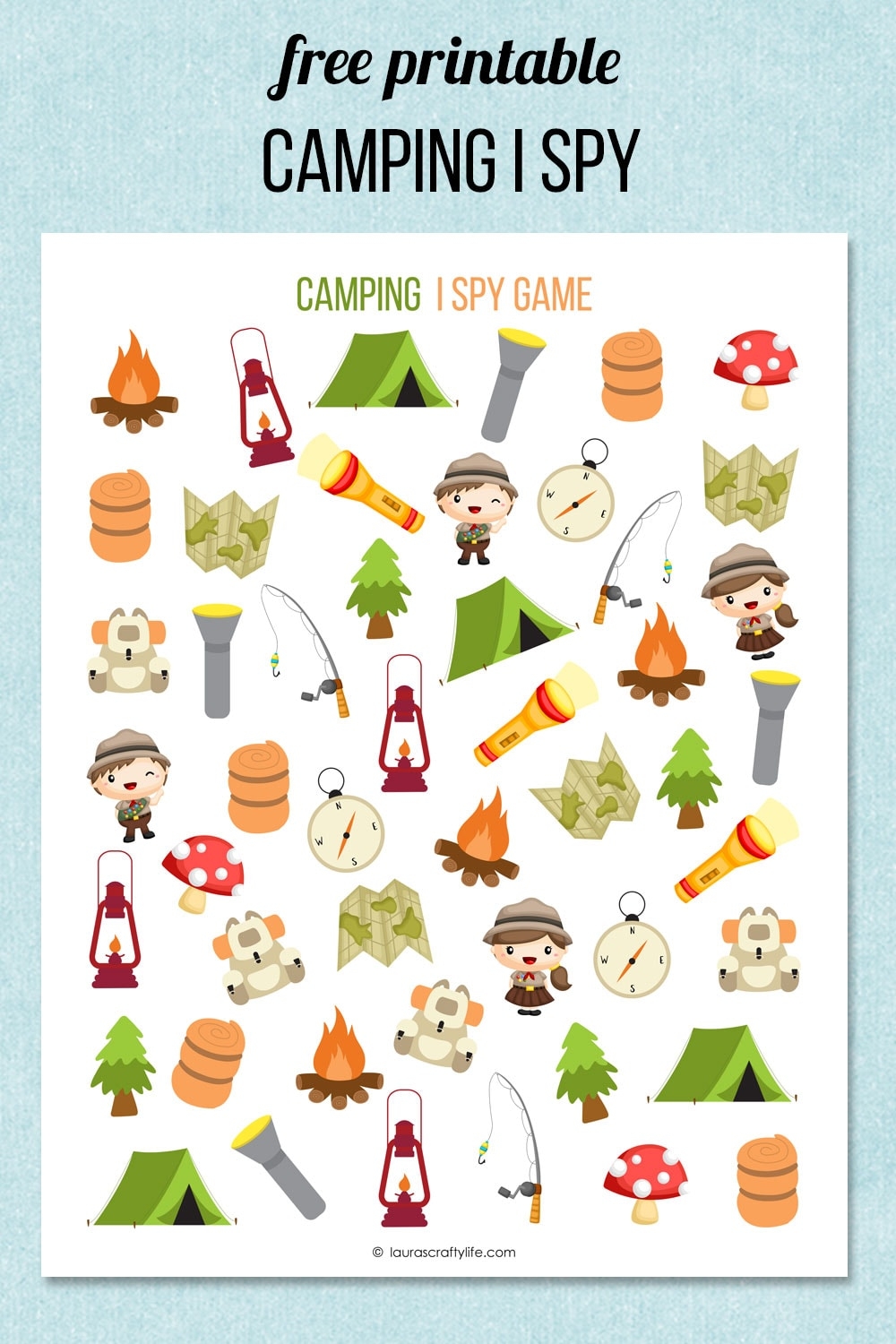 i spy game printable