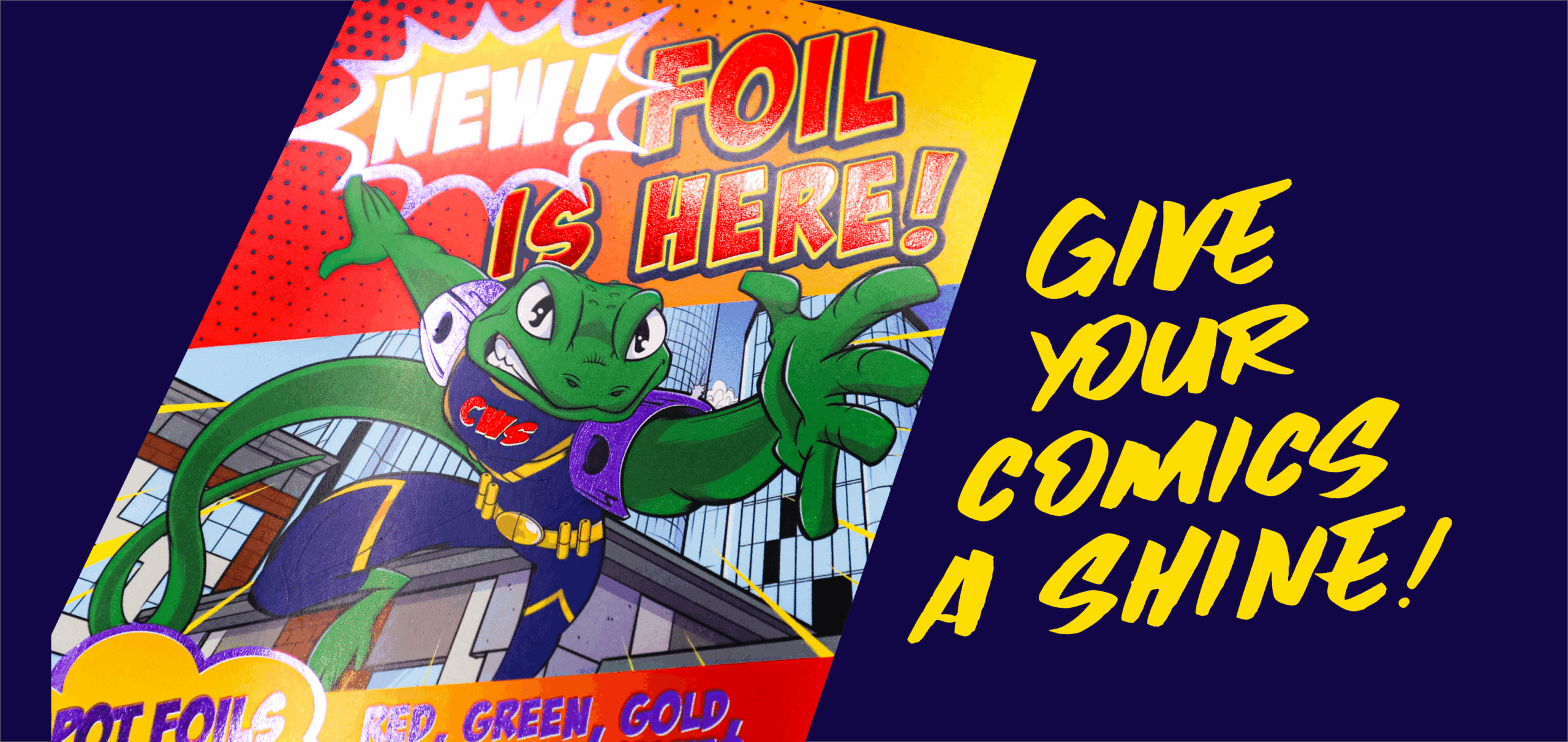 Check Out All The Available Foil Options Comix Well Spring