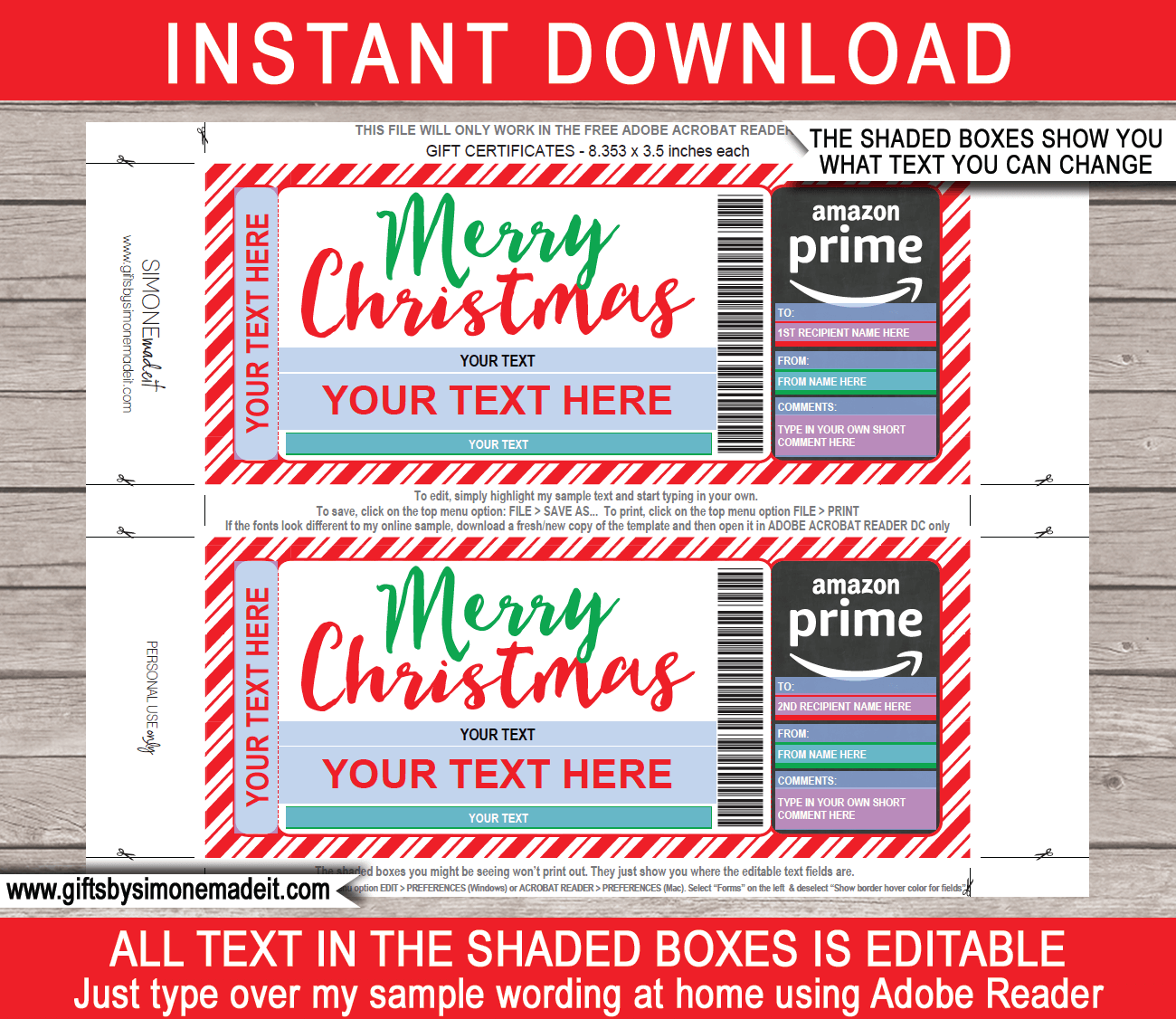 printable amazon gift card
