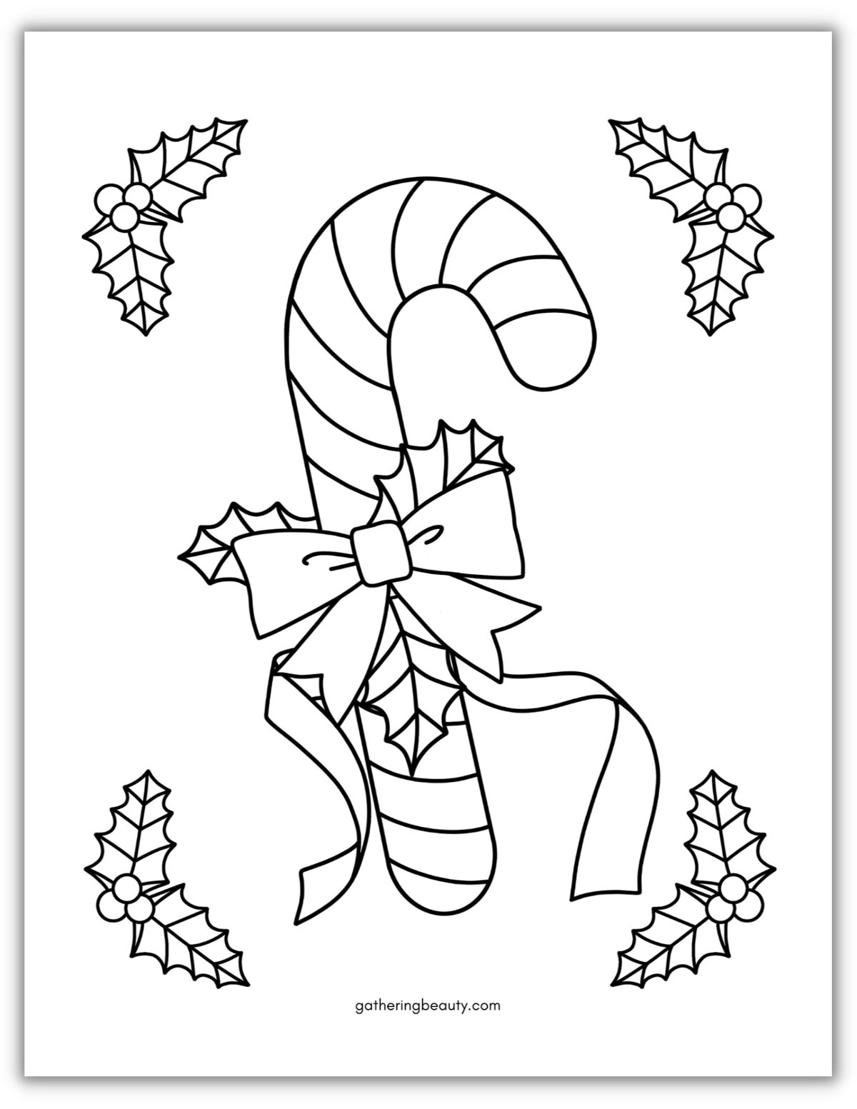 christmas coloring printable pages