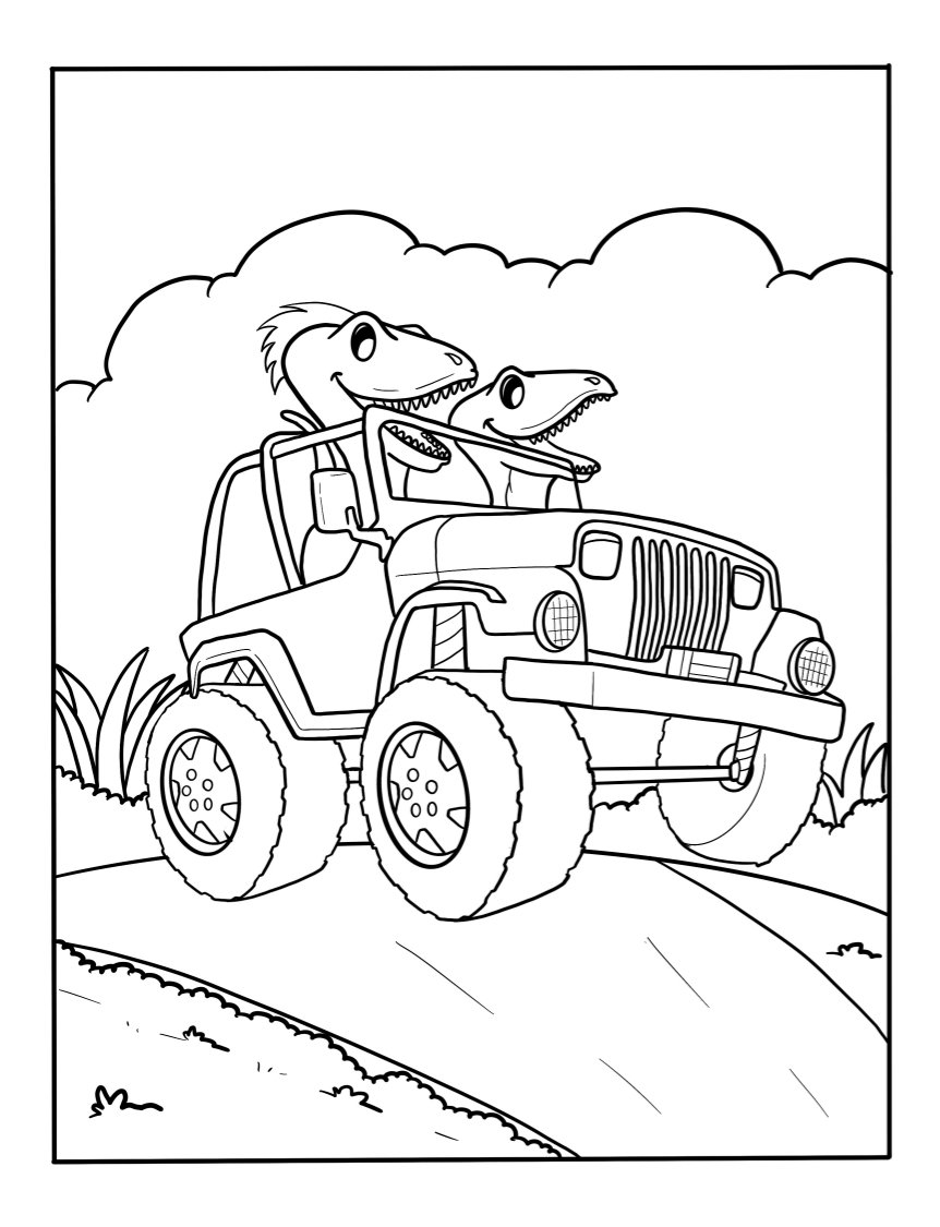 cars printable coloring pages