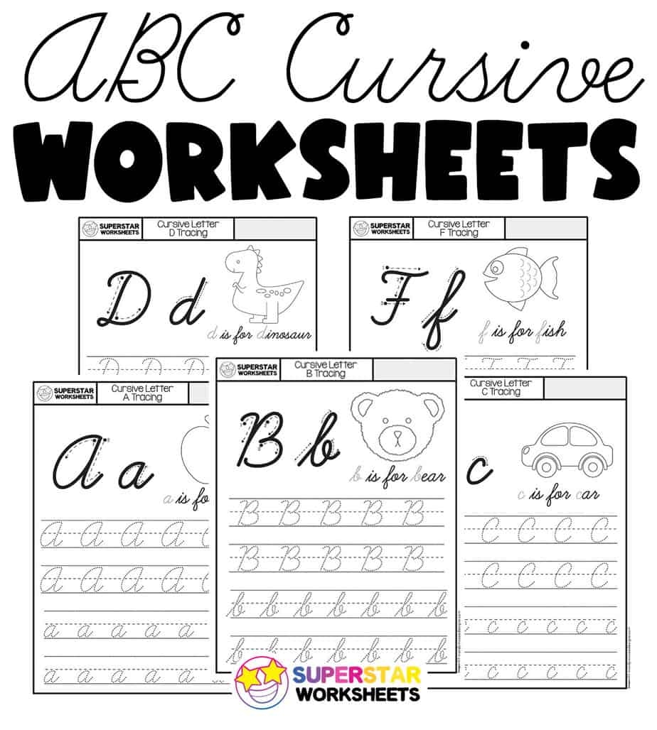 free printable cursive worksheets