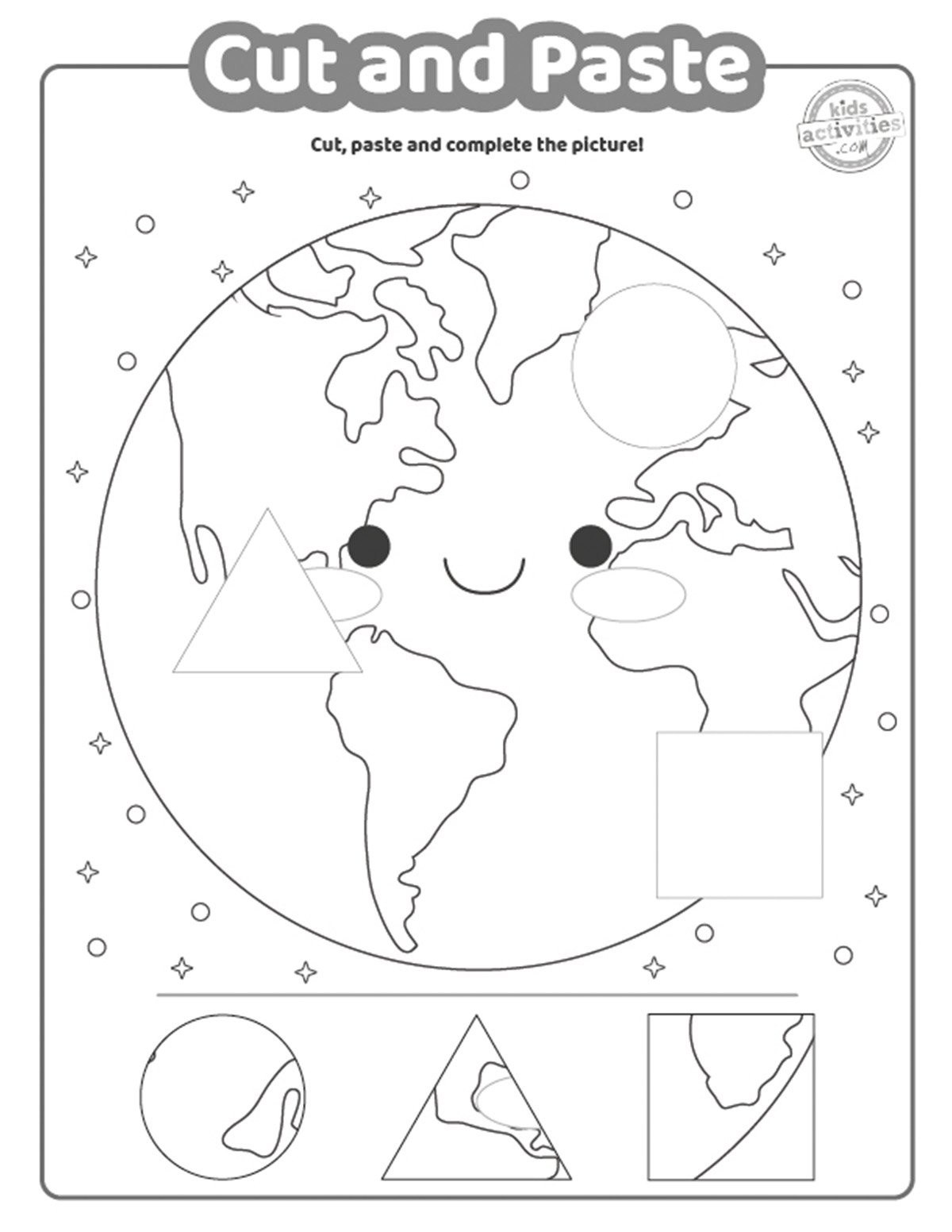 cut and paste printables
