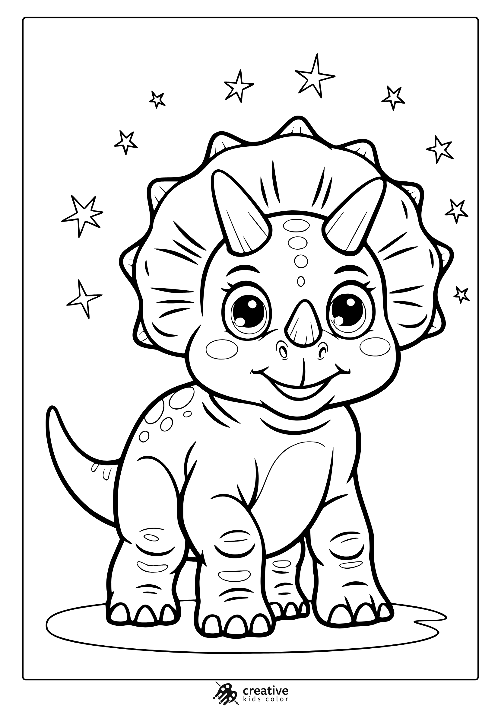 Free Printable Dinosaur Coloring Pages