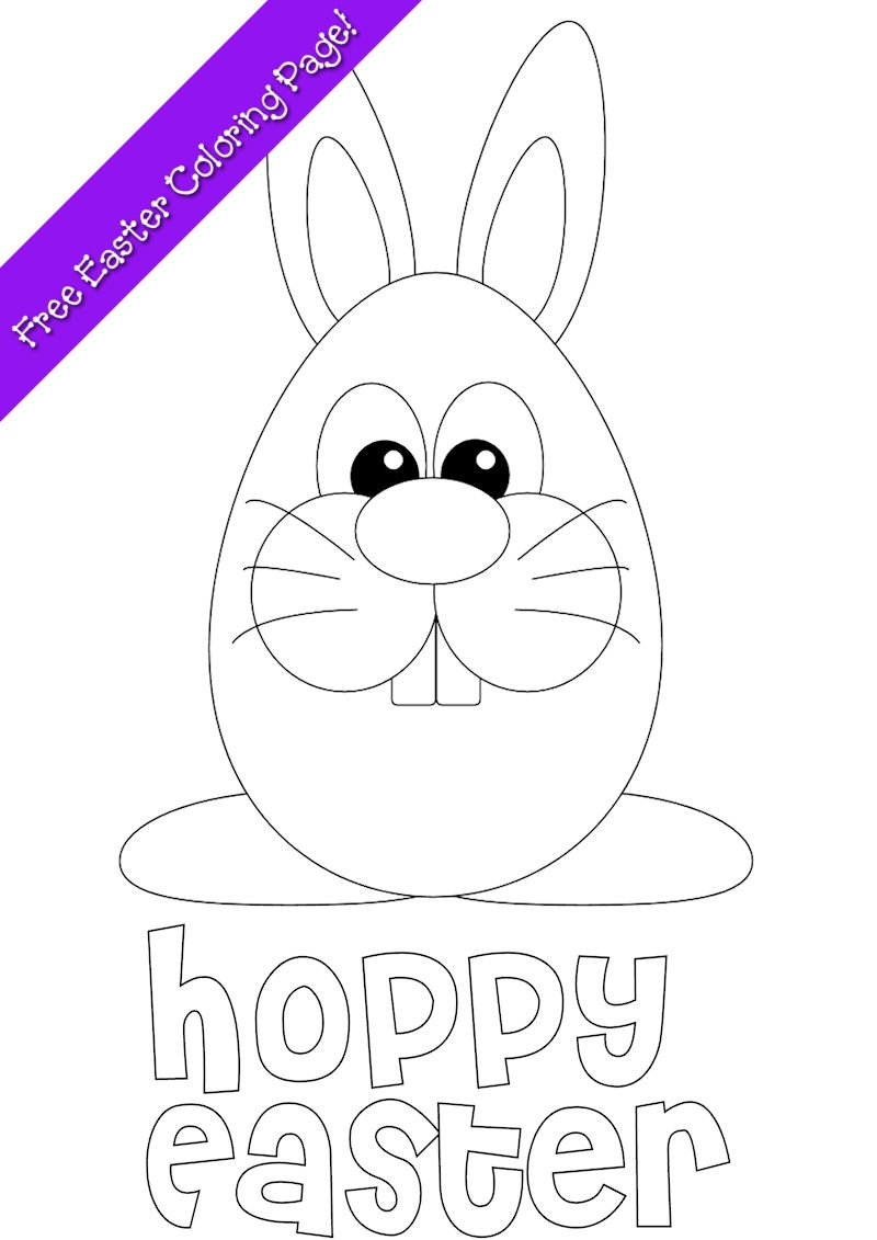 free easter printable coloring pages