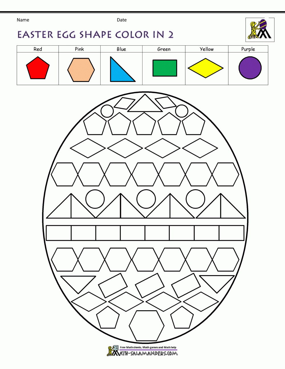 easter worksheets for preschoolers