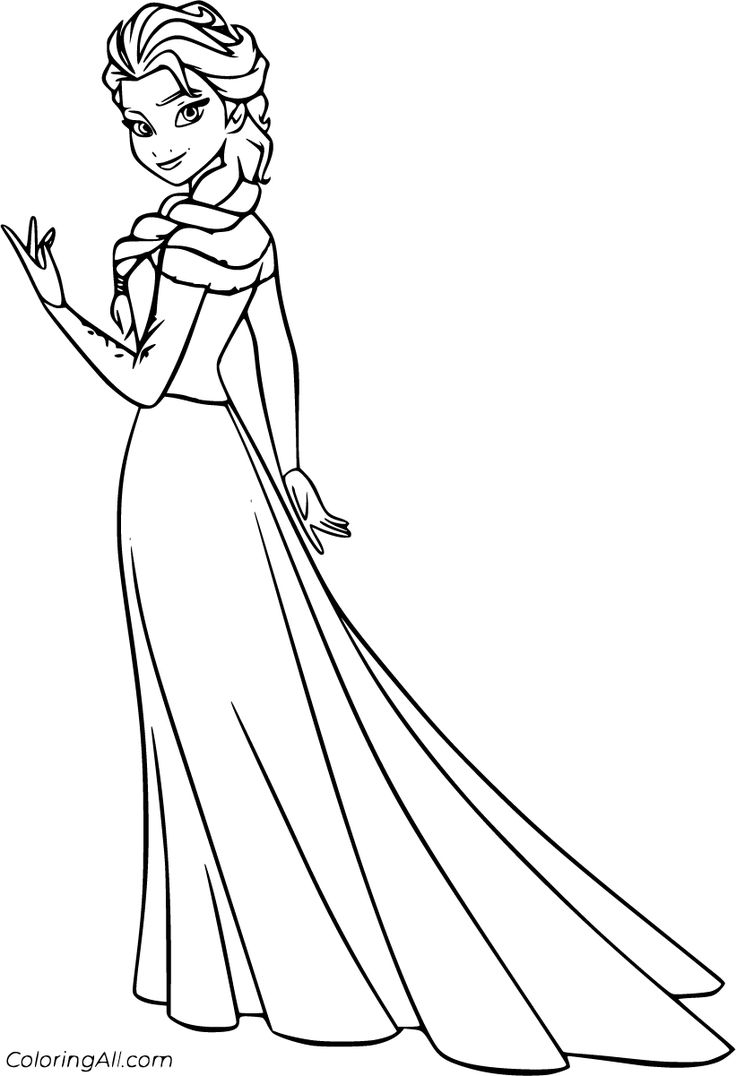 printable frozen pictures to color