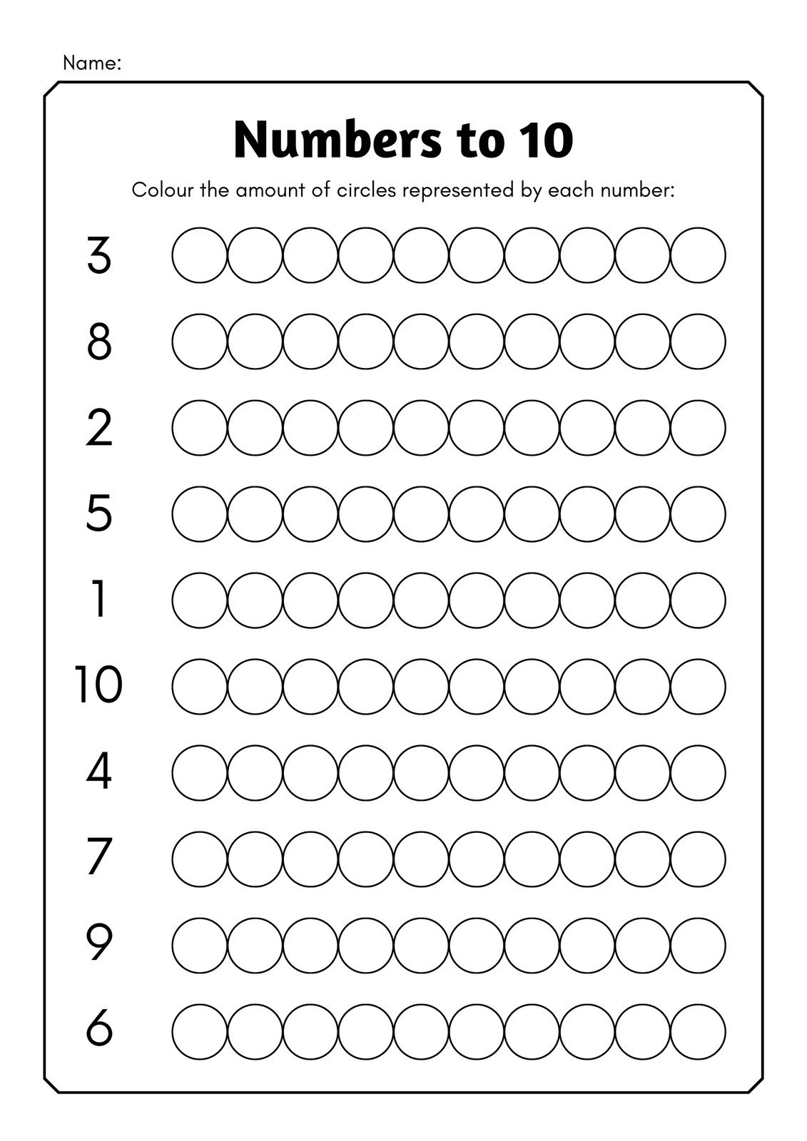 Free Printable Preschool Learning Sheets