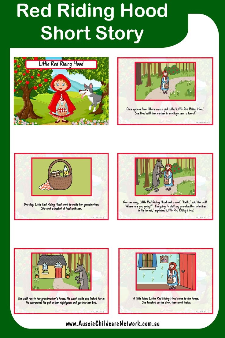 Red Riding Hood Printable Story