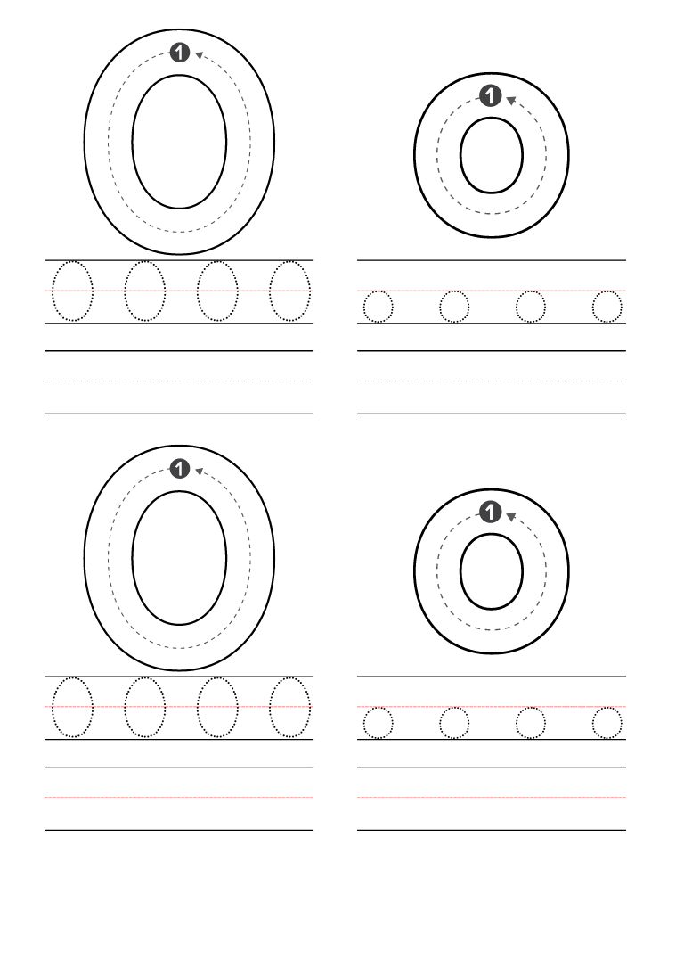 Free Preschool Letter O Worksheets Printable PDF