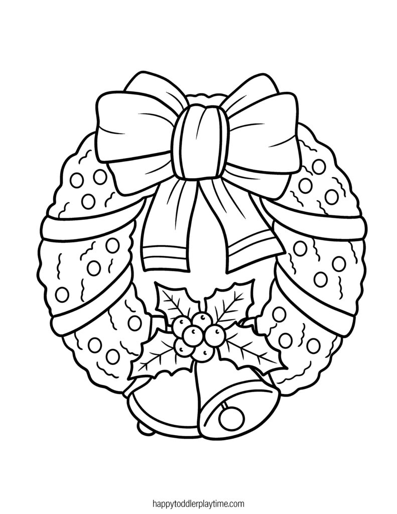 printable christmas coloring sheets