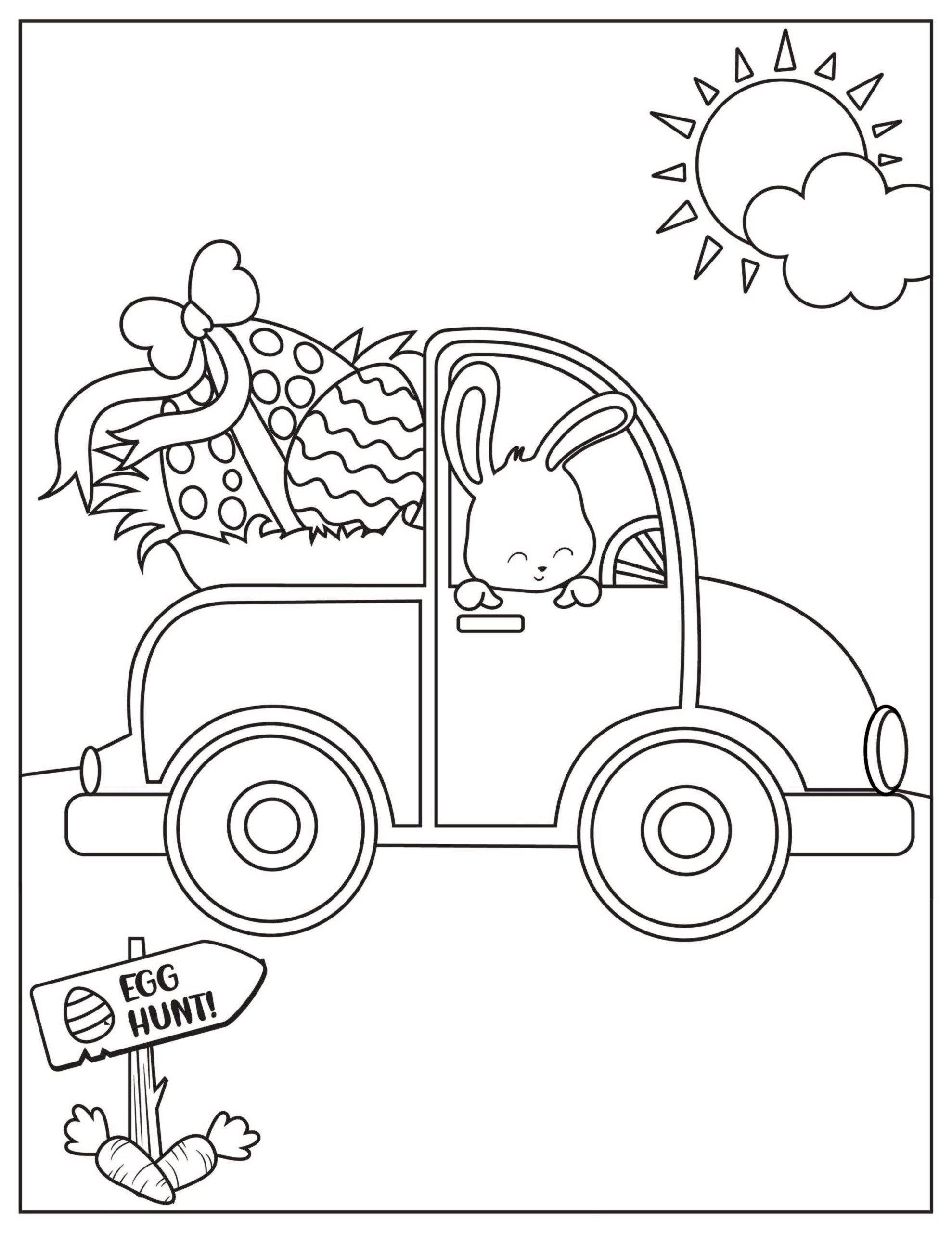 Free Printable Easter Coloring Pages Crafty Morning