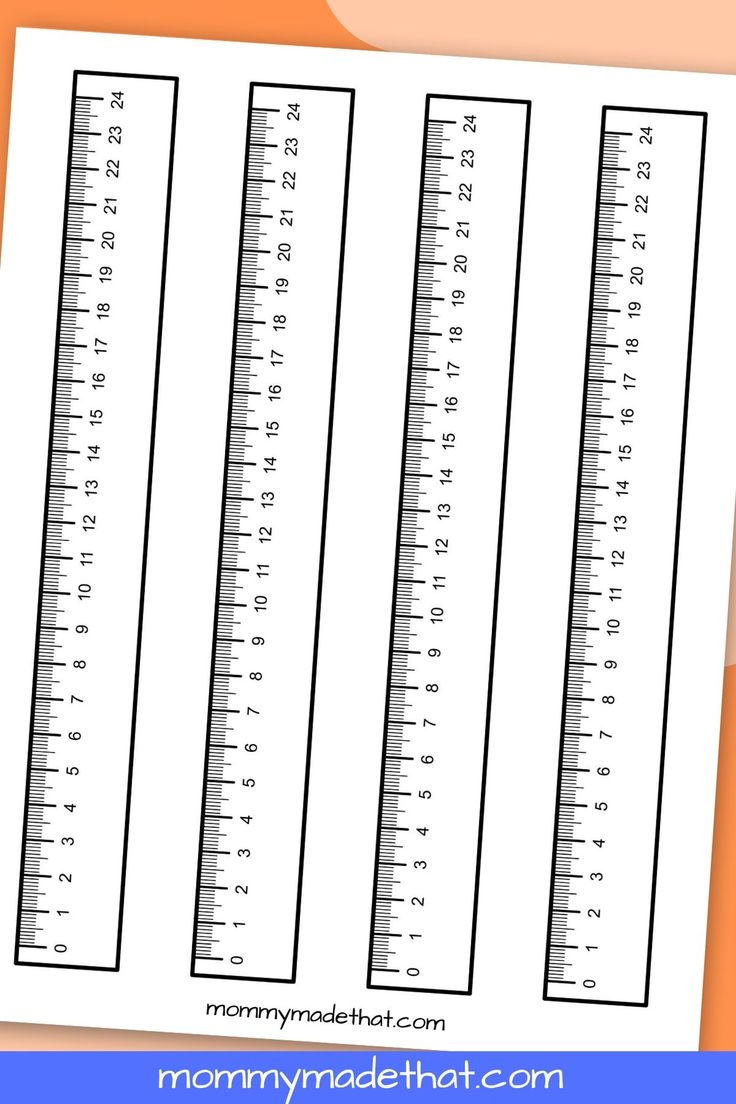Printable Ruler With Mm