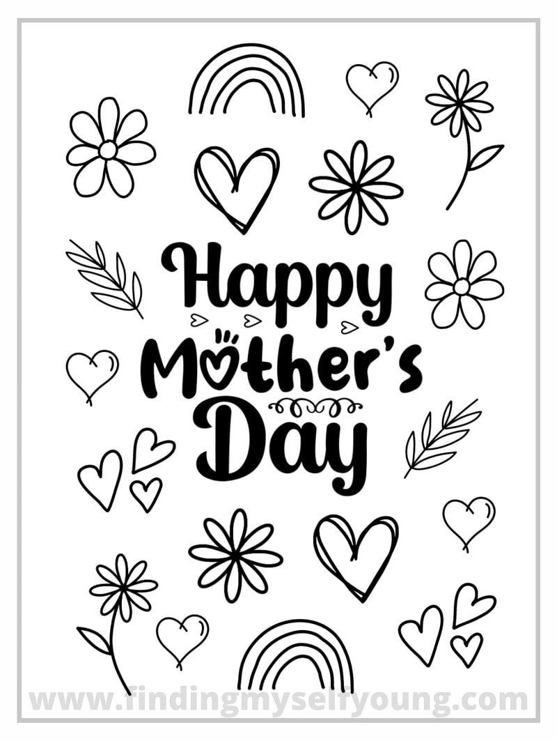 Printable Mothers Day Card