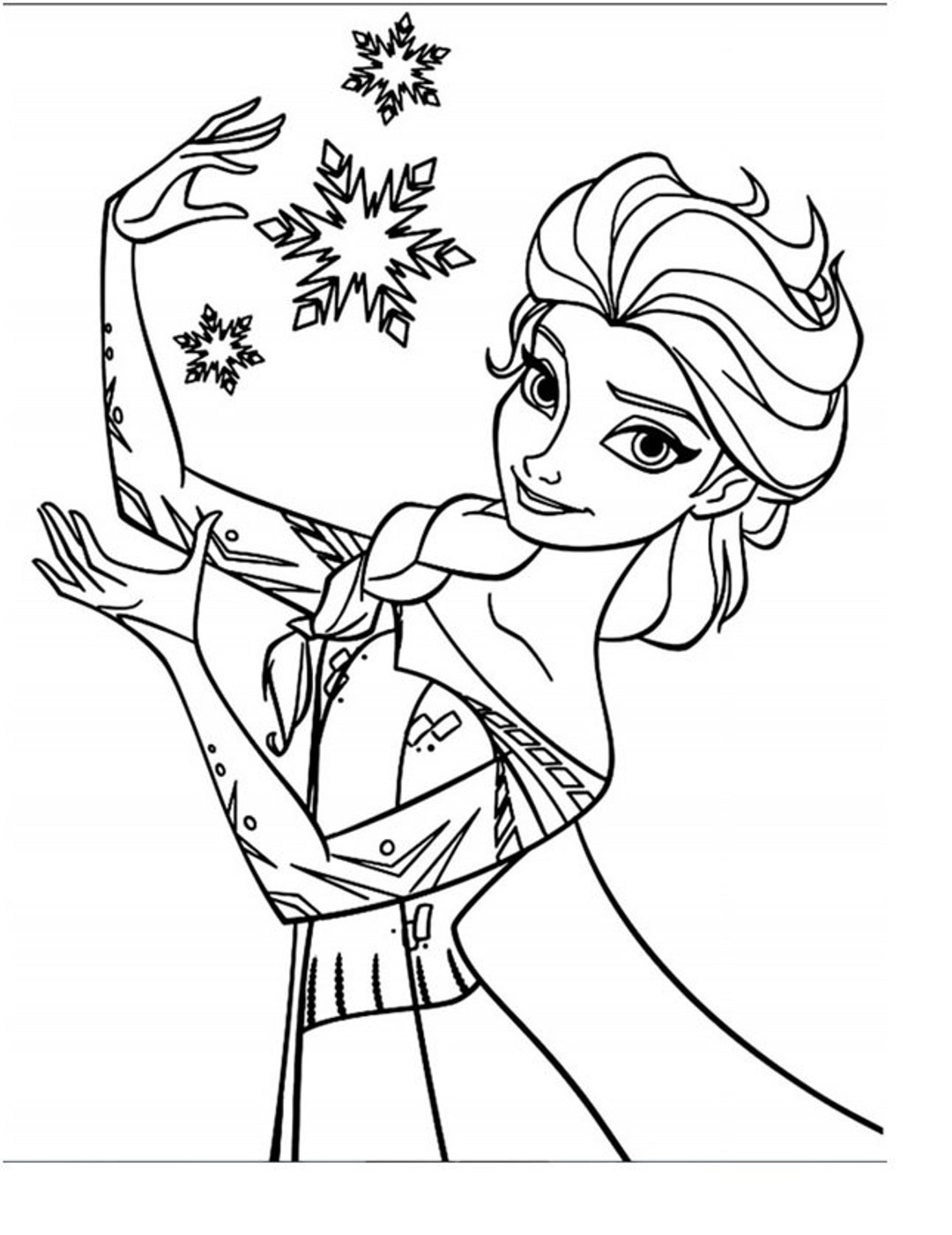 free coloring pages of frozen