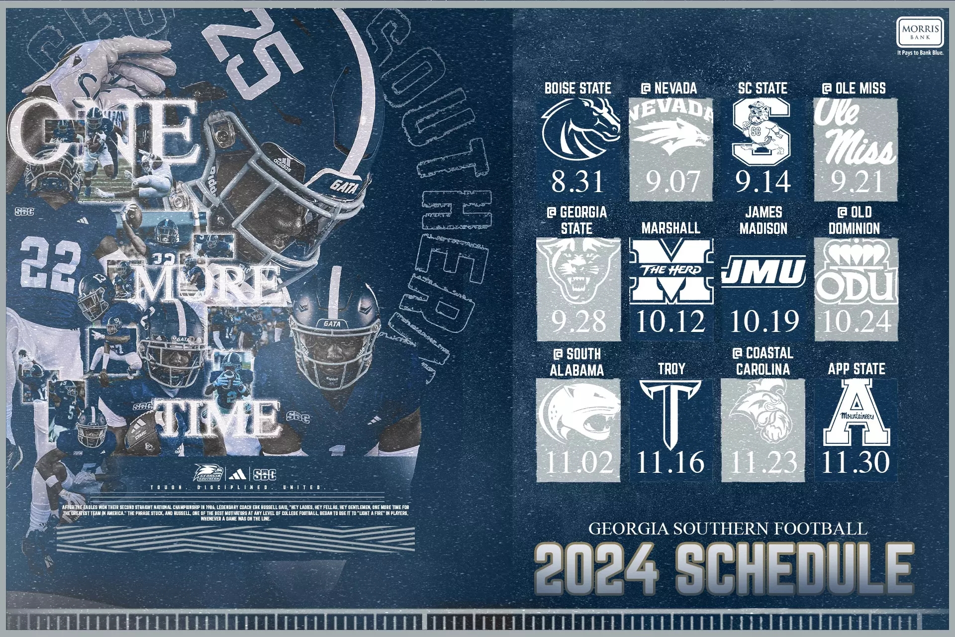 Georgia Southern s 2024 Football Schedule Released Georgia Southern University Athletics