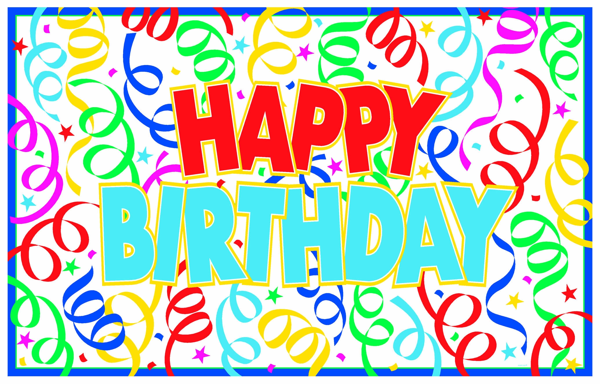 happy birthday sign printable