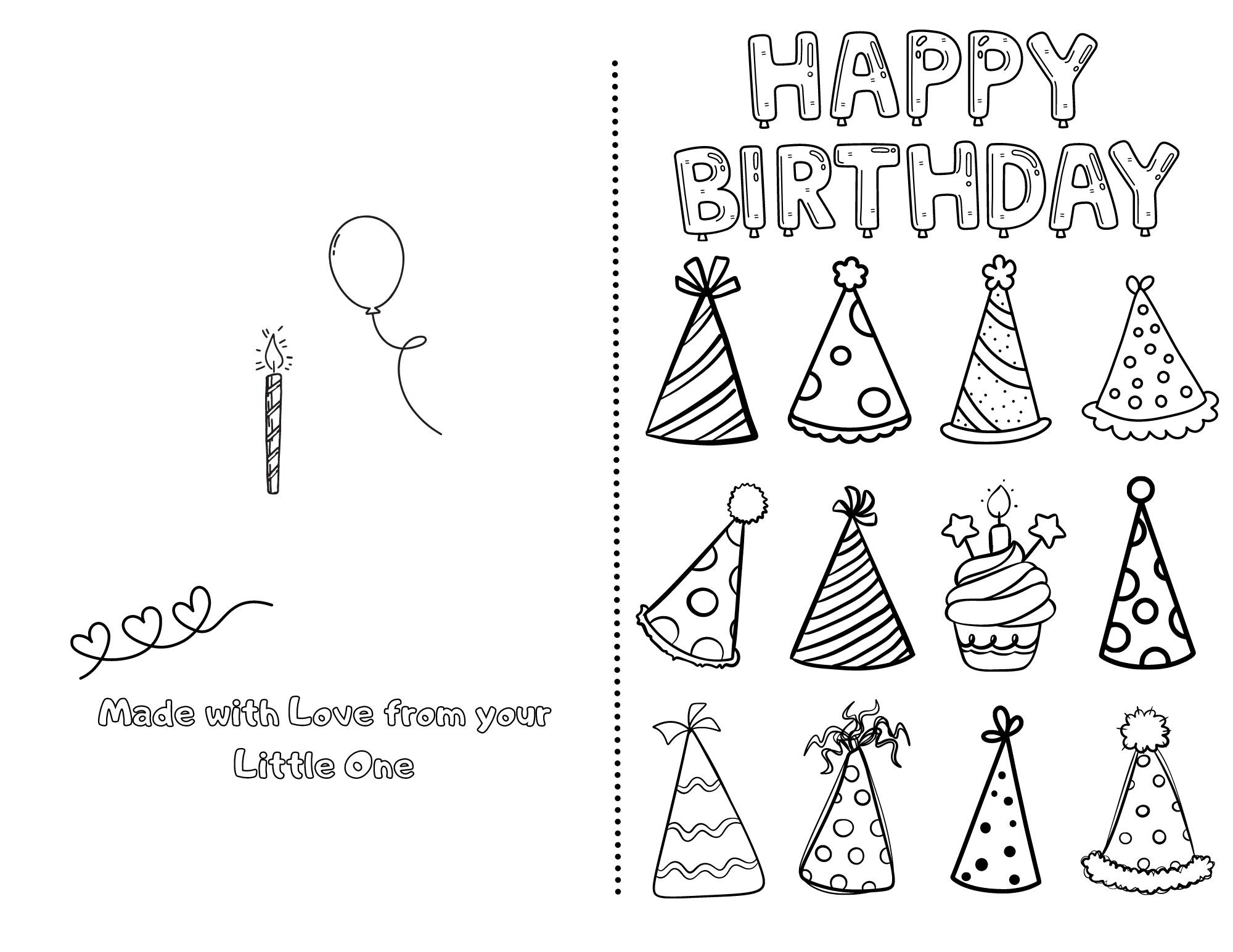 Happy Birthday Printable Cards