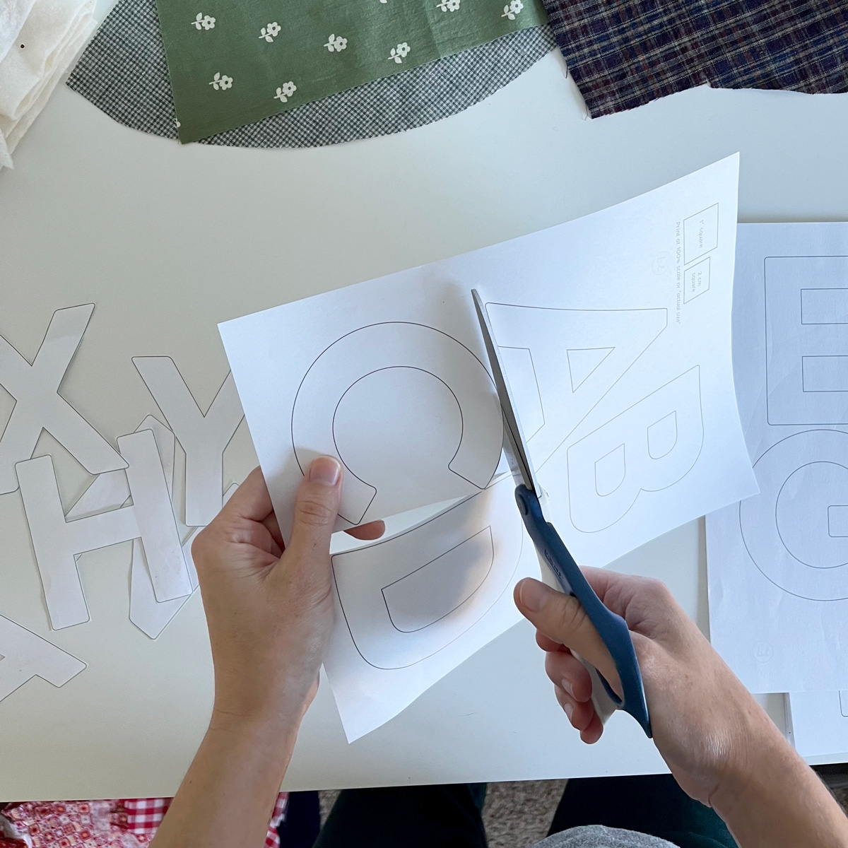 printable letter stencil templates
