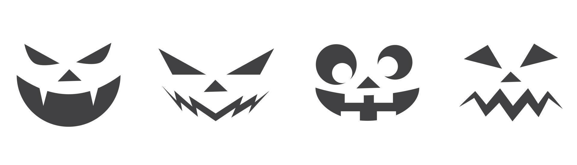 jack o lantern face printable