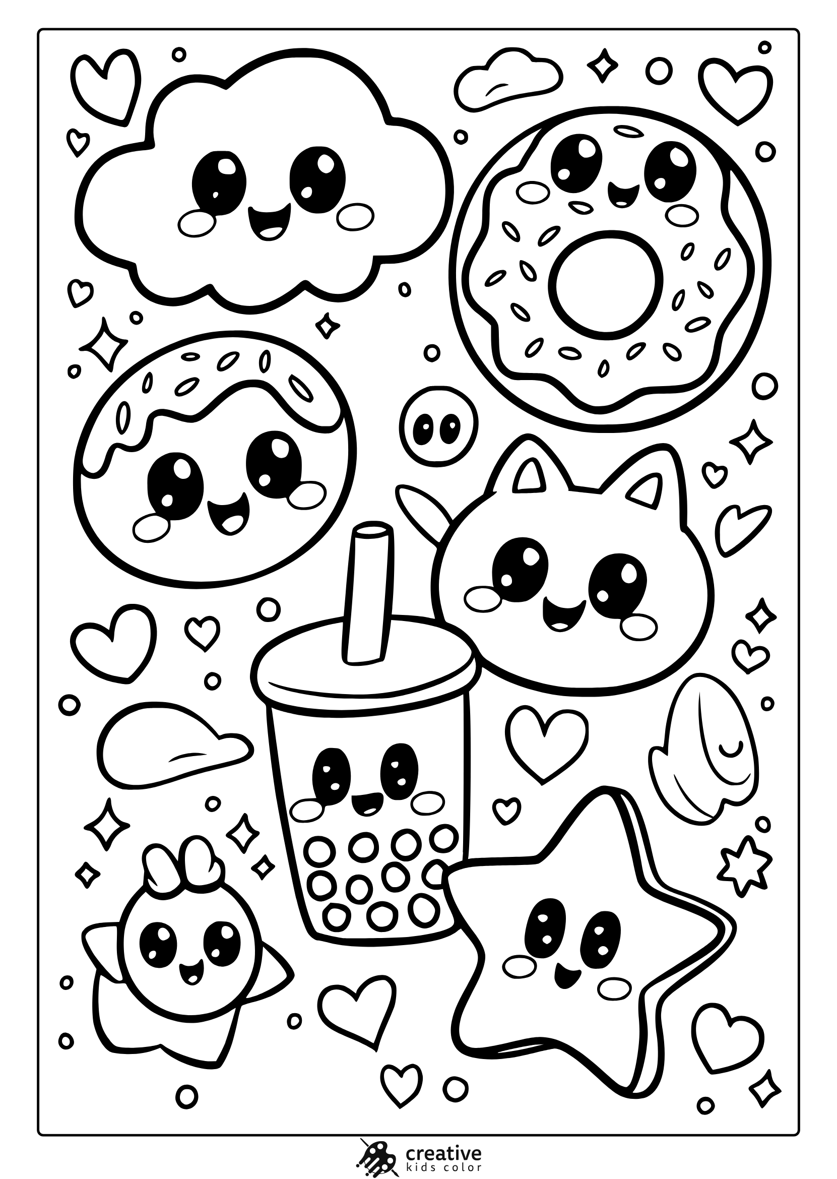 free printable girly coloring pages