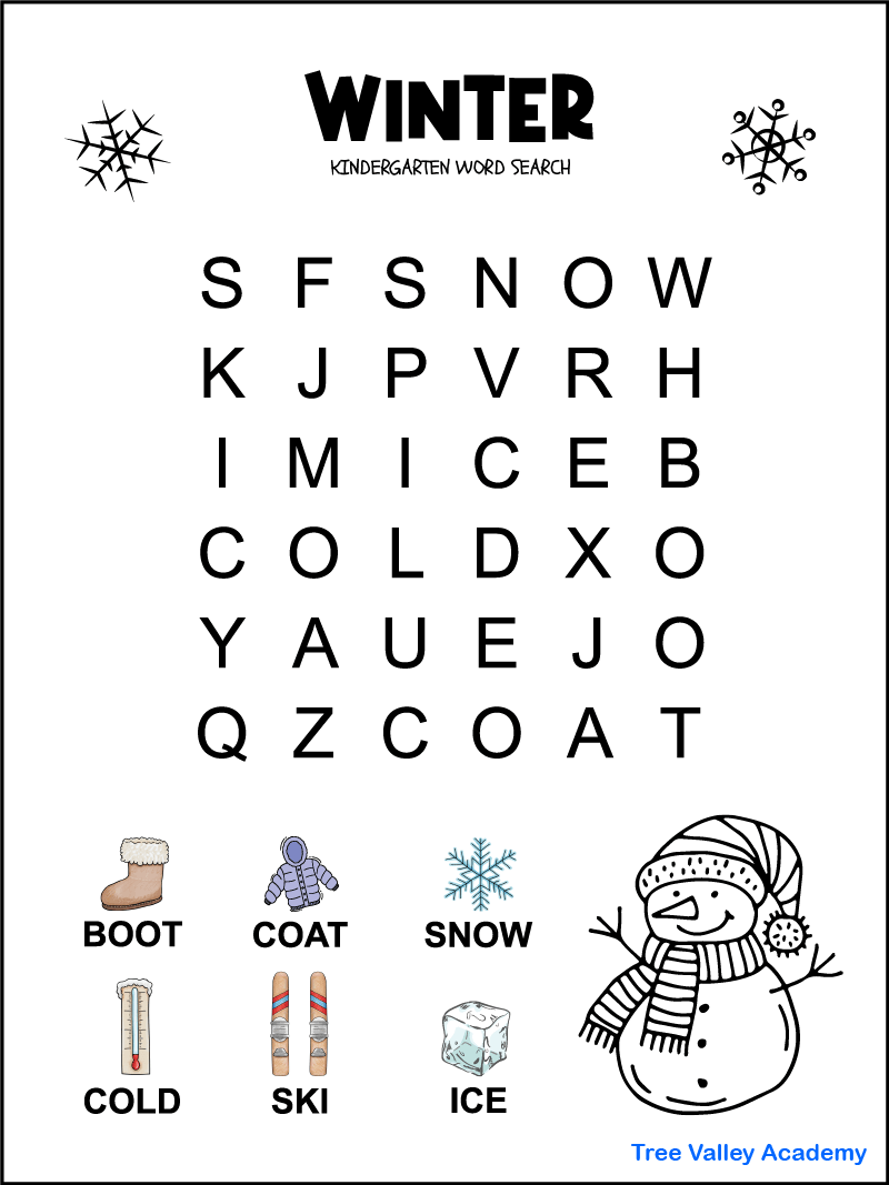 free printable word searches for kids