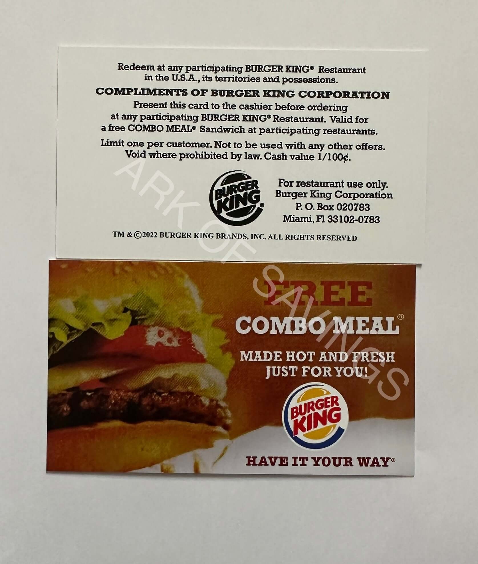 burger king printable coupons