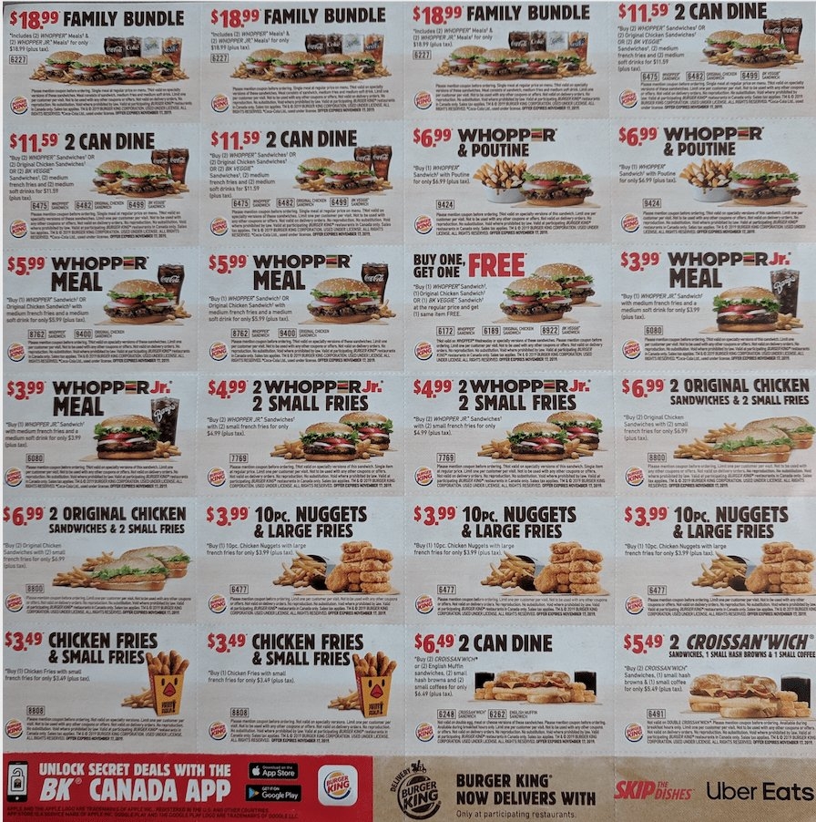 Latest Active Burger King Coupons Code August 2024 Worksheets Library