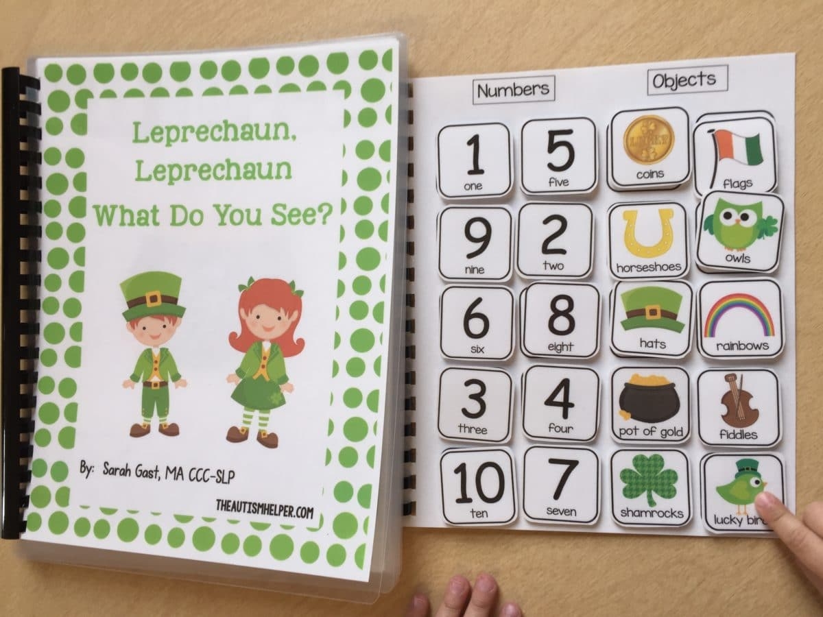 Leprechaun Leprechaun What Do You See The Autism Helper