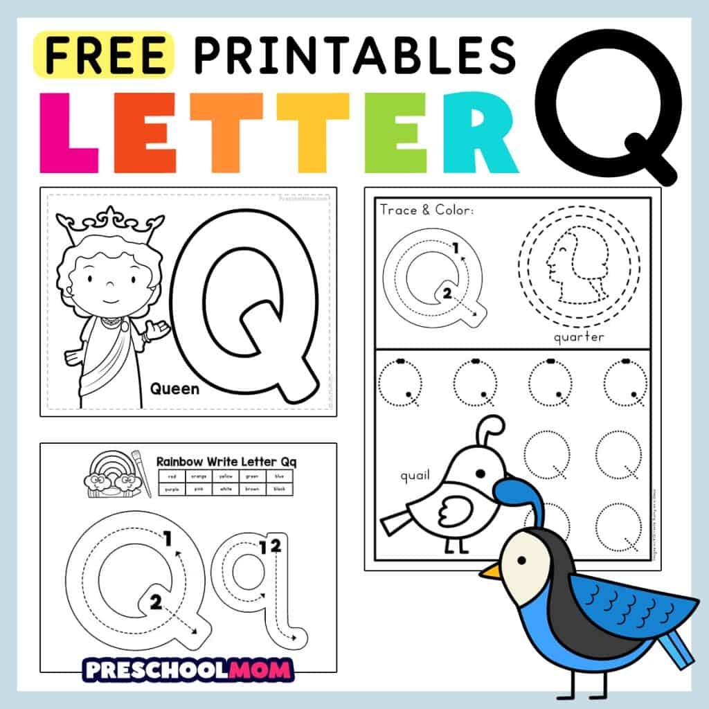Letter Q Worksheets For Preschool
