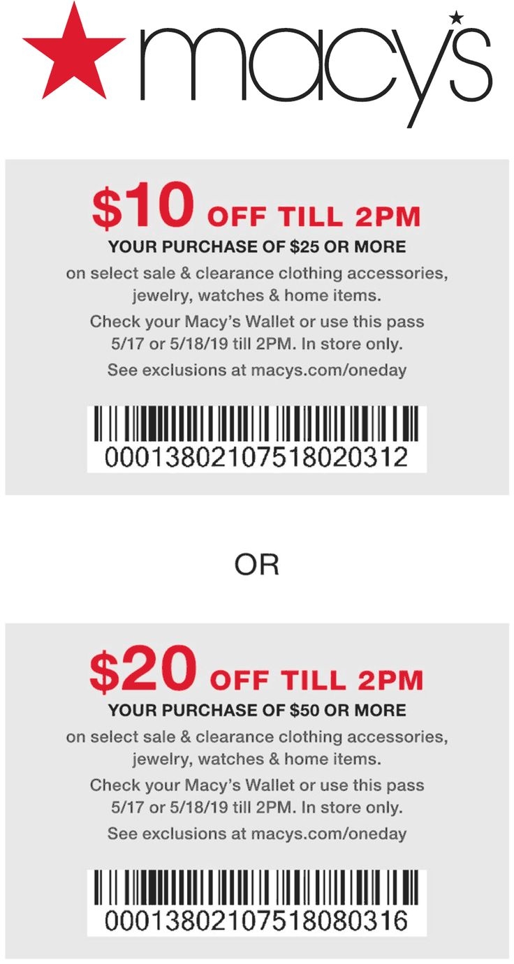 Macys Coupons Shopping Deals 