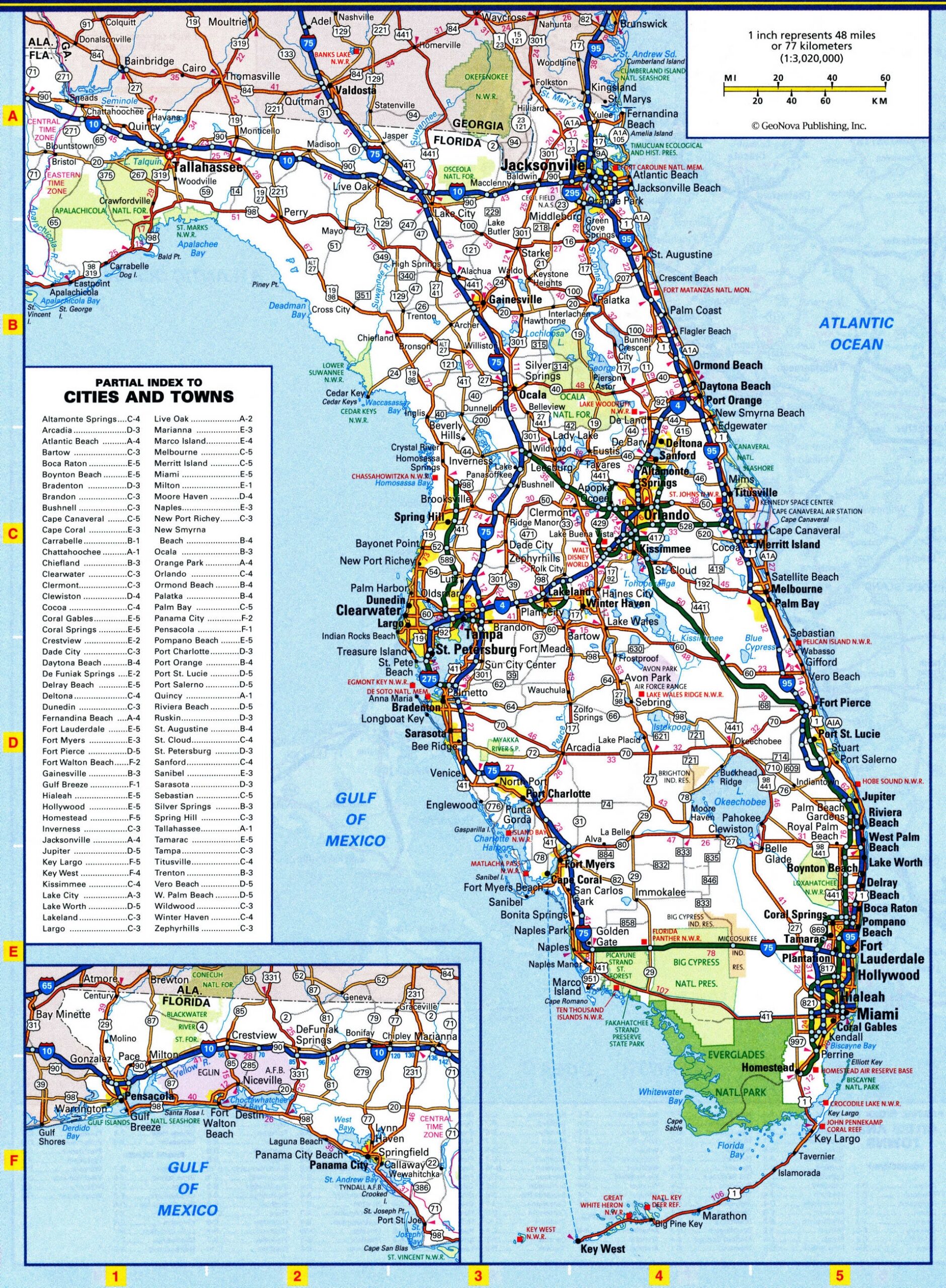 printable map of florida