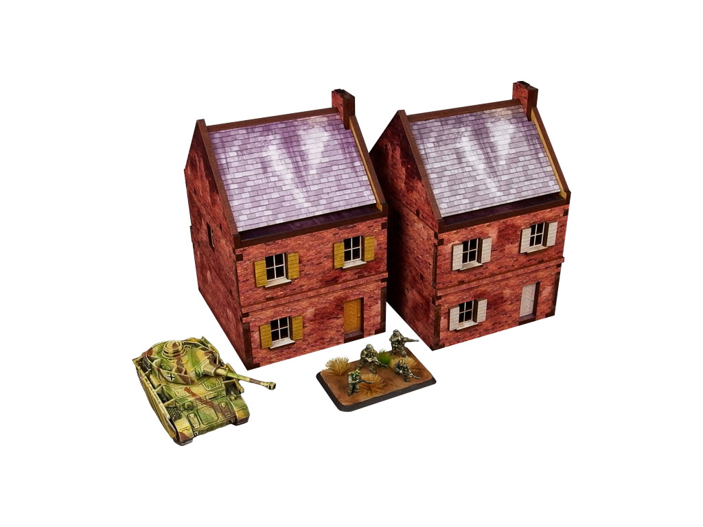 Micro Art Studio WW2 Geb ude 15mm Br ckenkopf Online Das Tabletop Hobby Portal