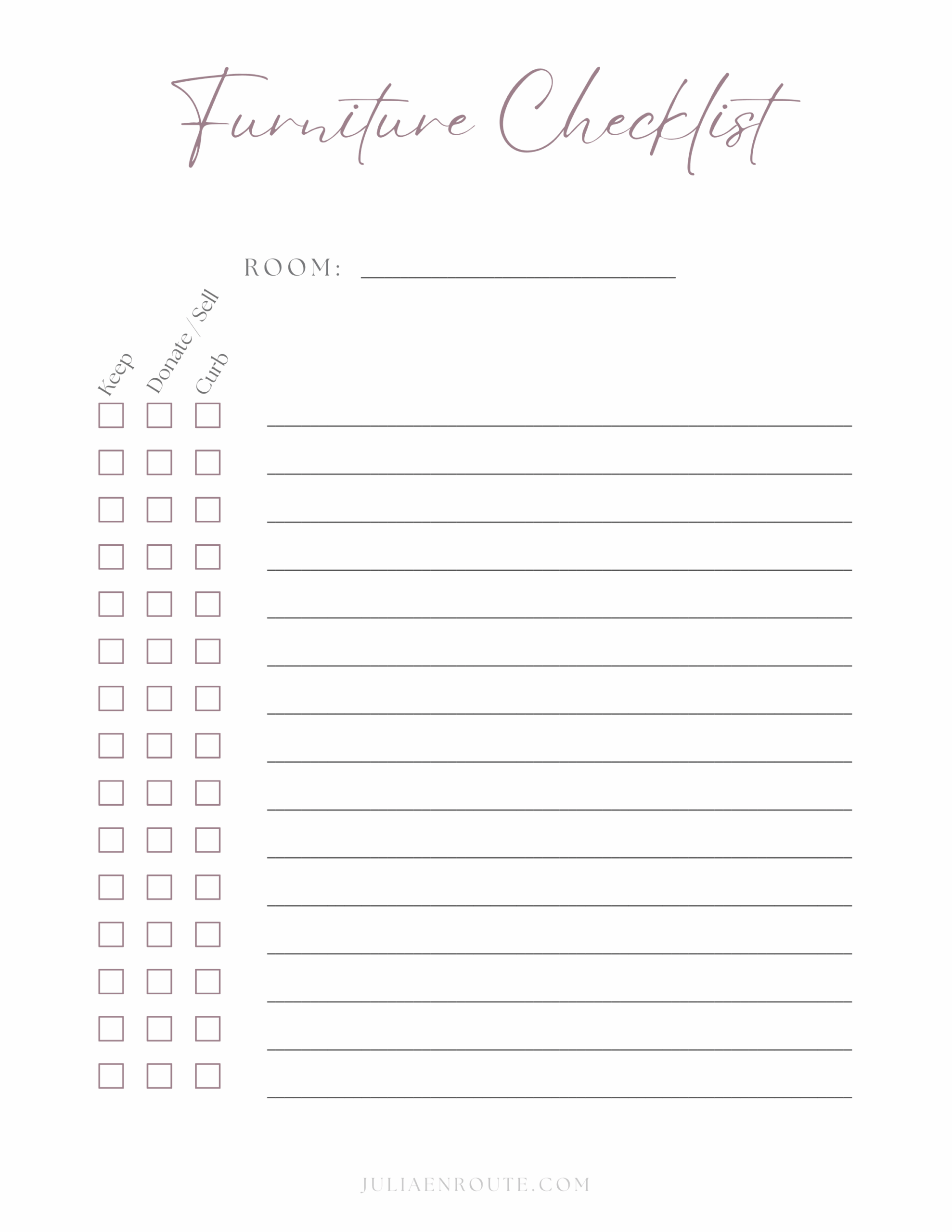 Moving Tips And Tricks Printable Checklists Julia En Route