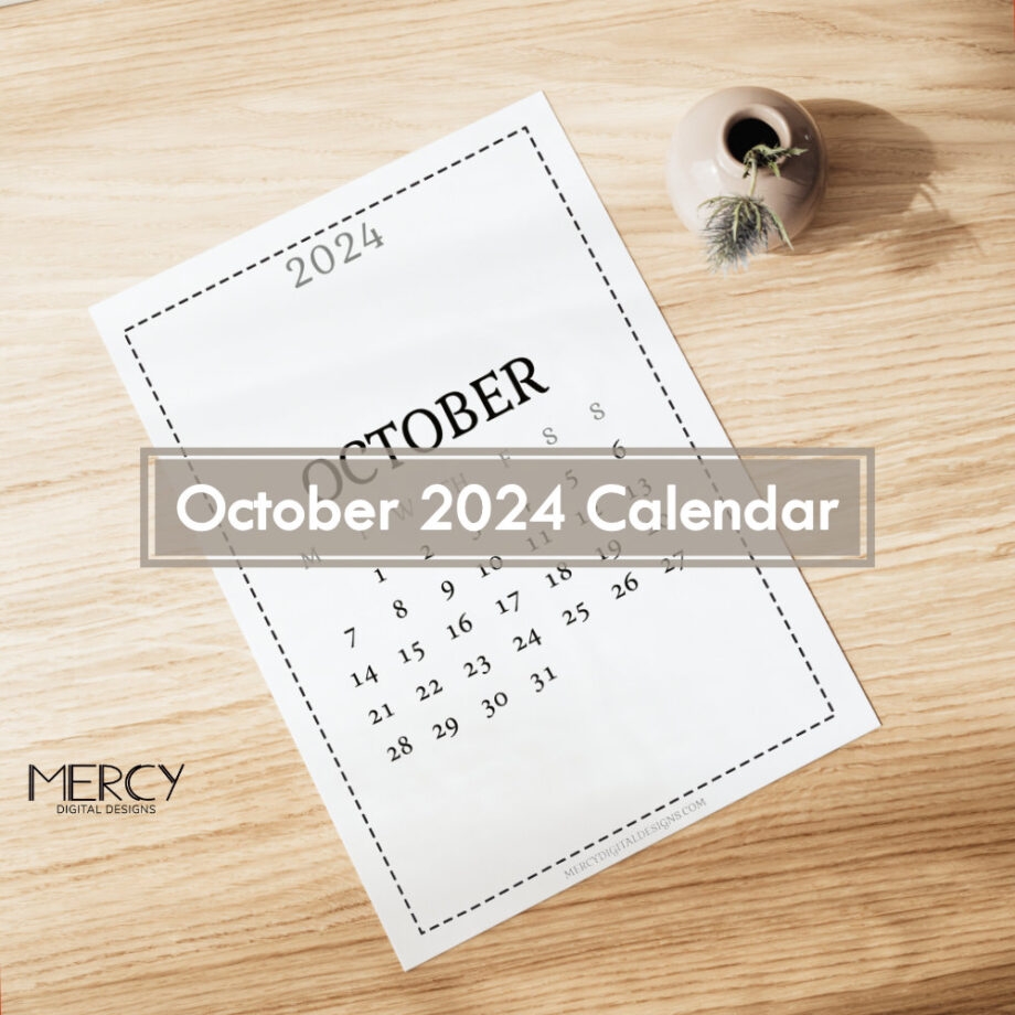 october 2024 calendar printable