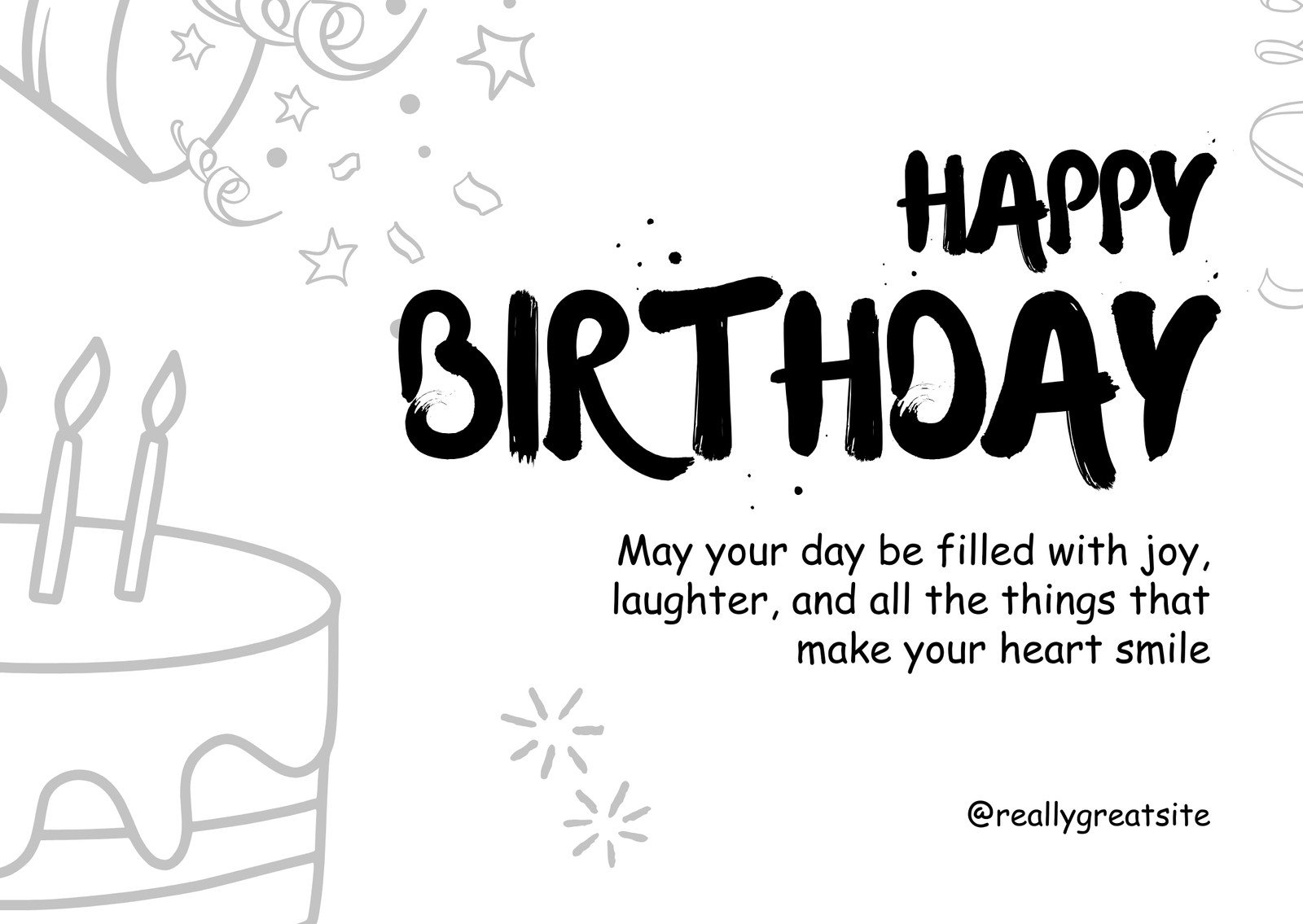 Page 2 Free Custom Printable Birthday Card Templates Canva